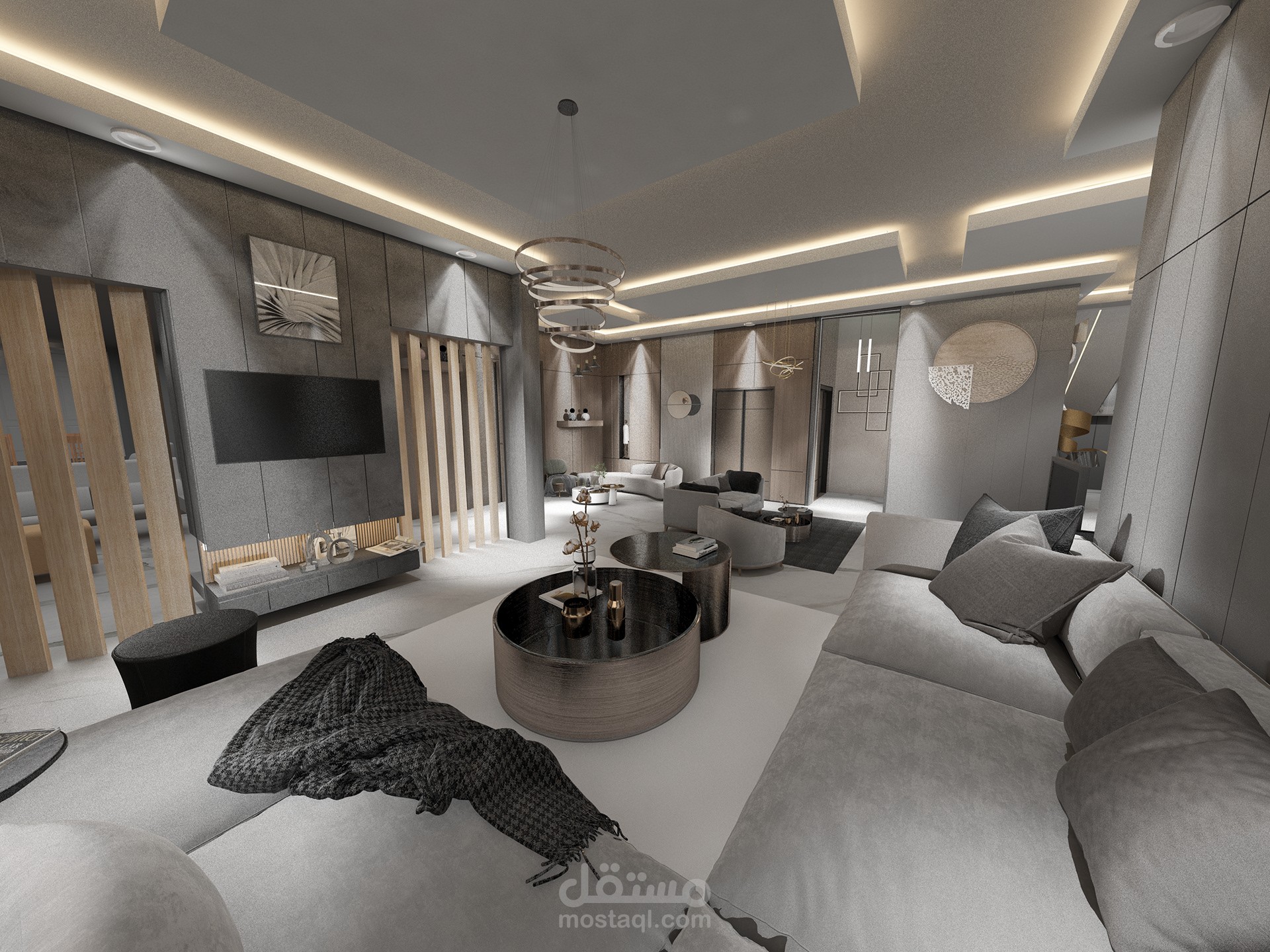 تصميم داخلي لشقة