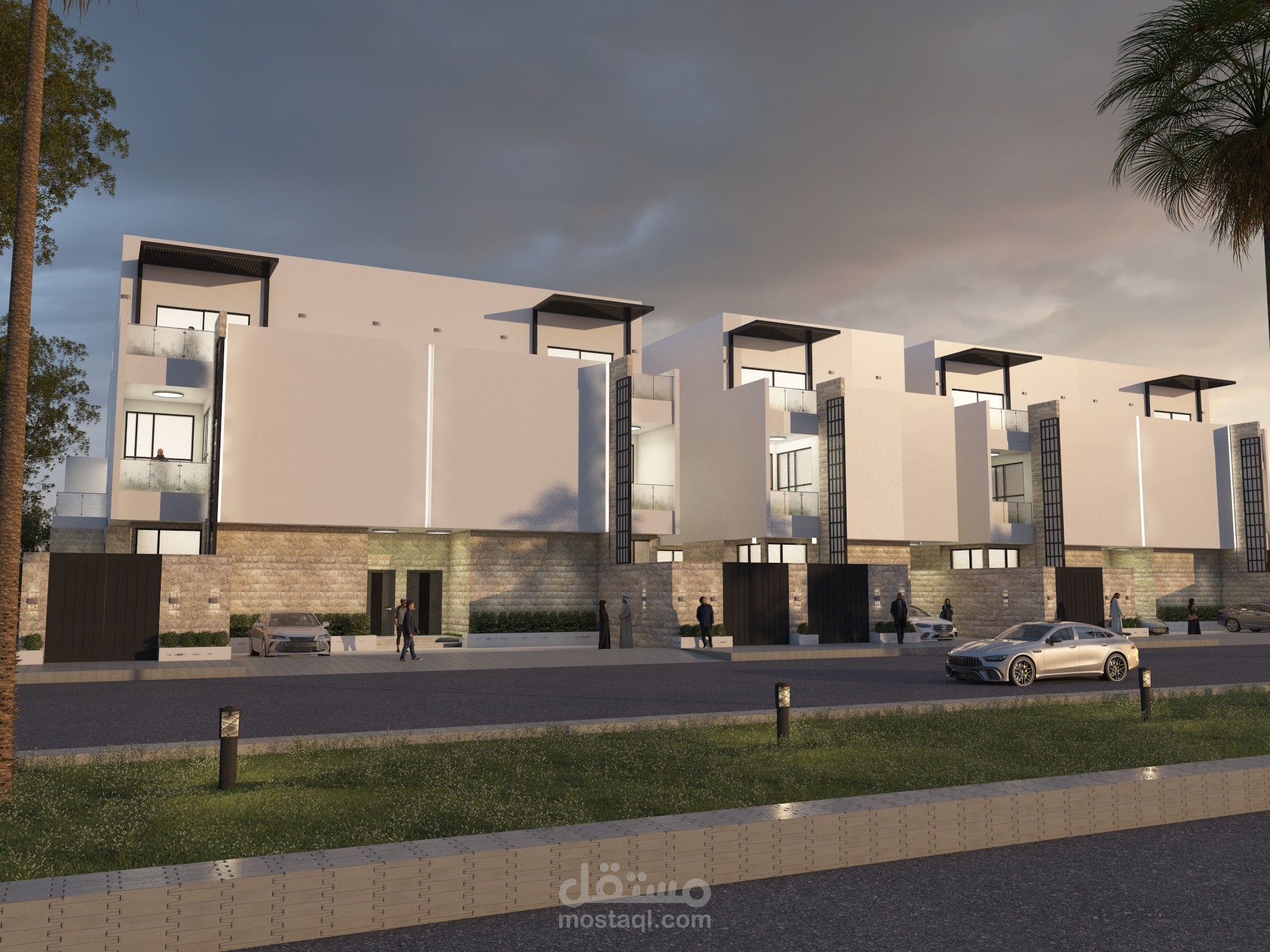 تصميم خارجي لفيلا