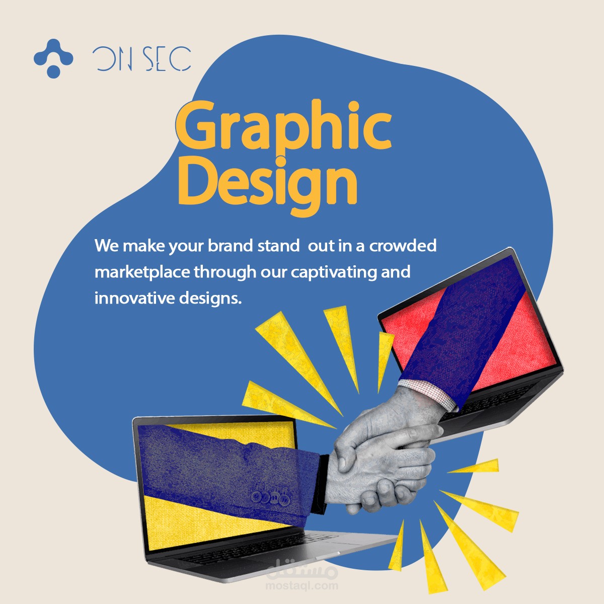 تصميم لشركة تسويق