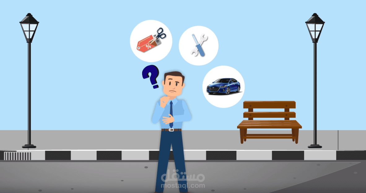 Car service Motion Graphic Video