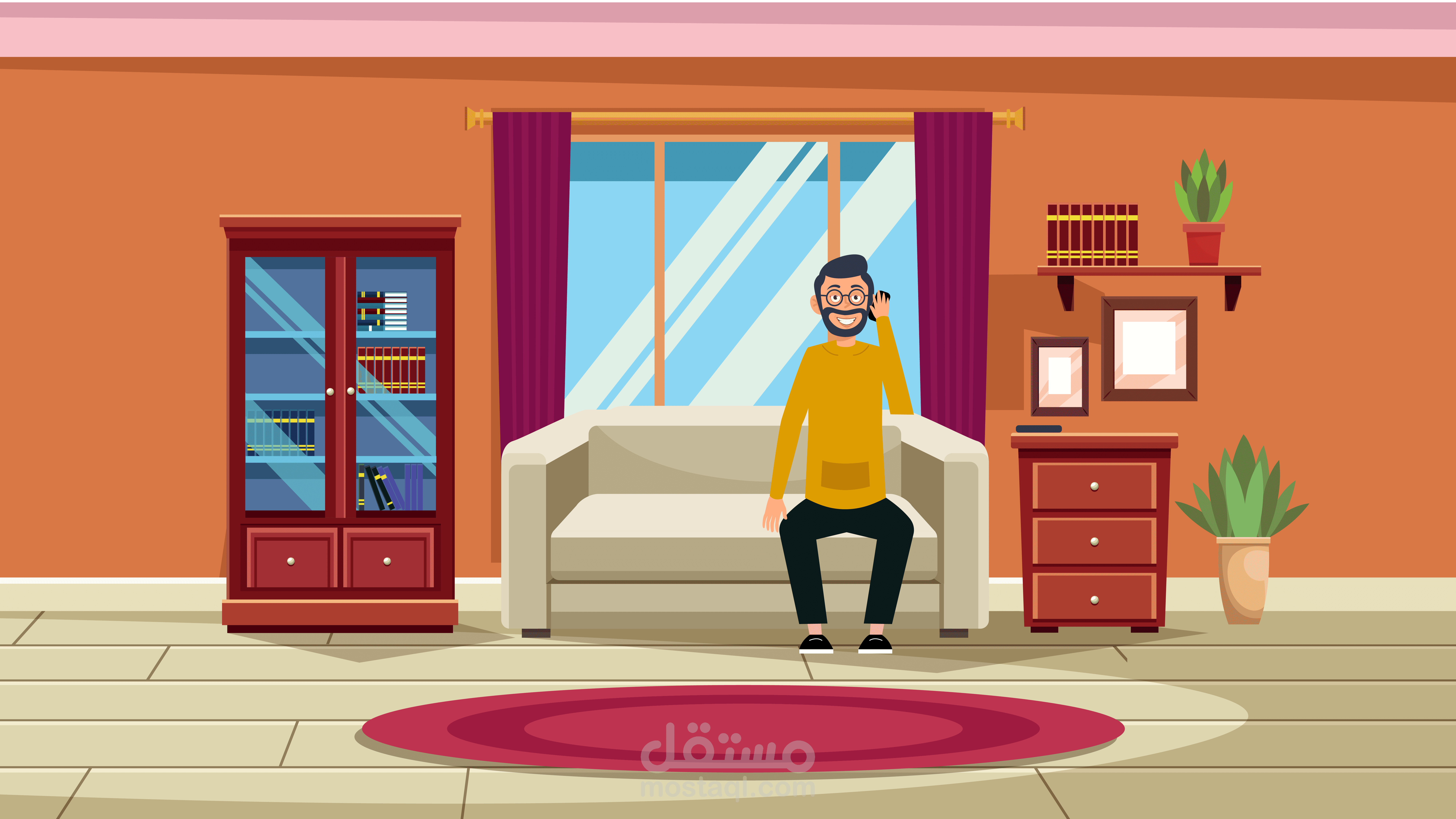 فيديو ترويجي لمطعم وجبات سريعة