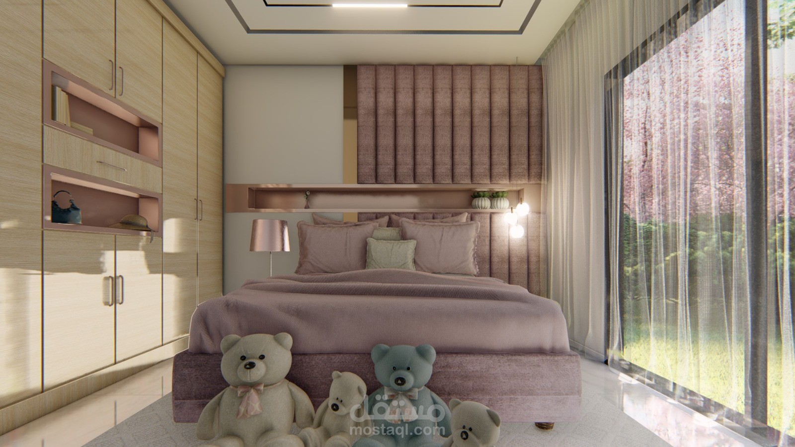 غرفة نوم بنات