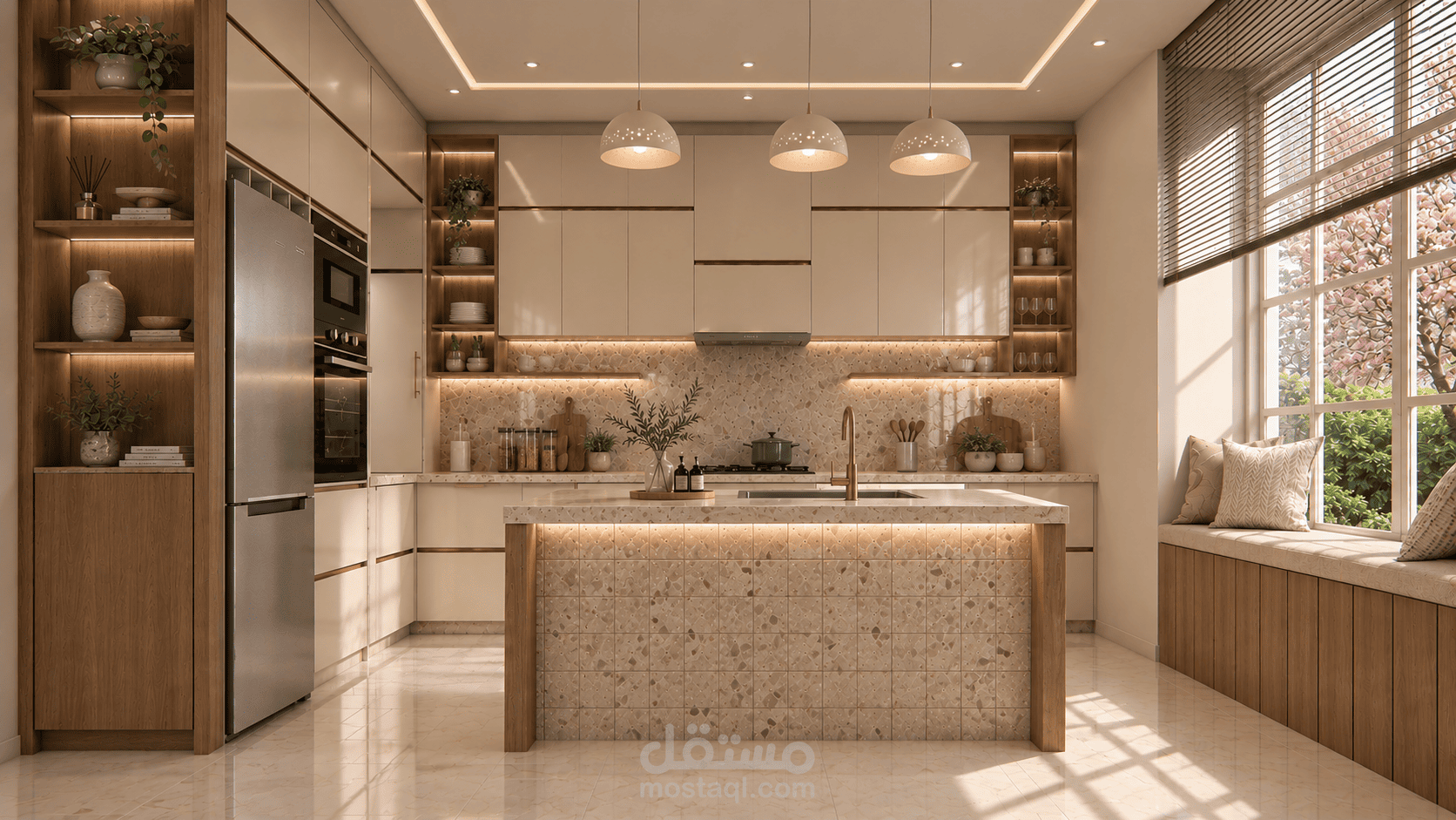 تصميم داخلي مطبخ