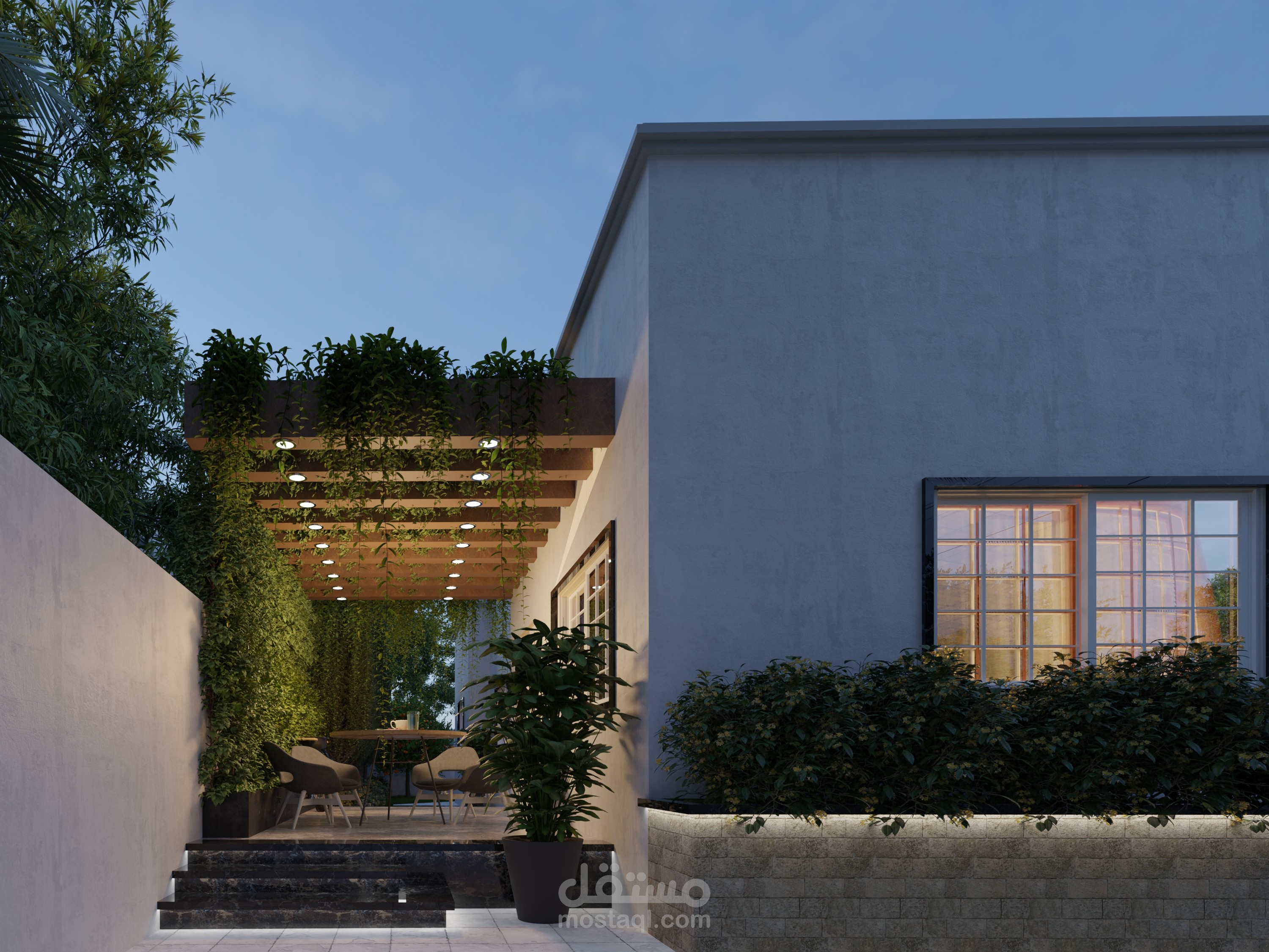 فيلا ارضية