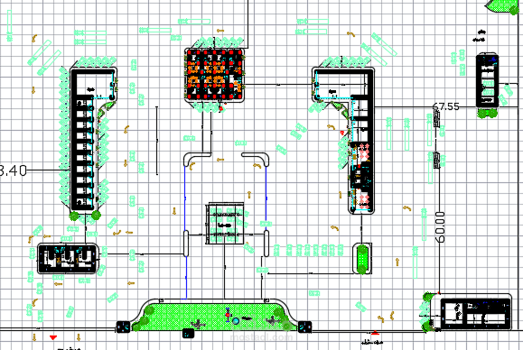 تصميم إنشائي لمحطة وقود