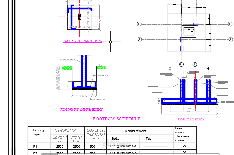 تصميم إنشائي لفيلا سكنية خاصة