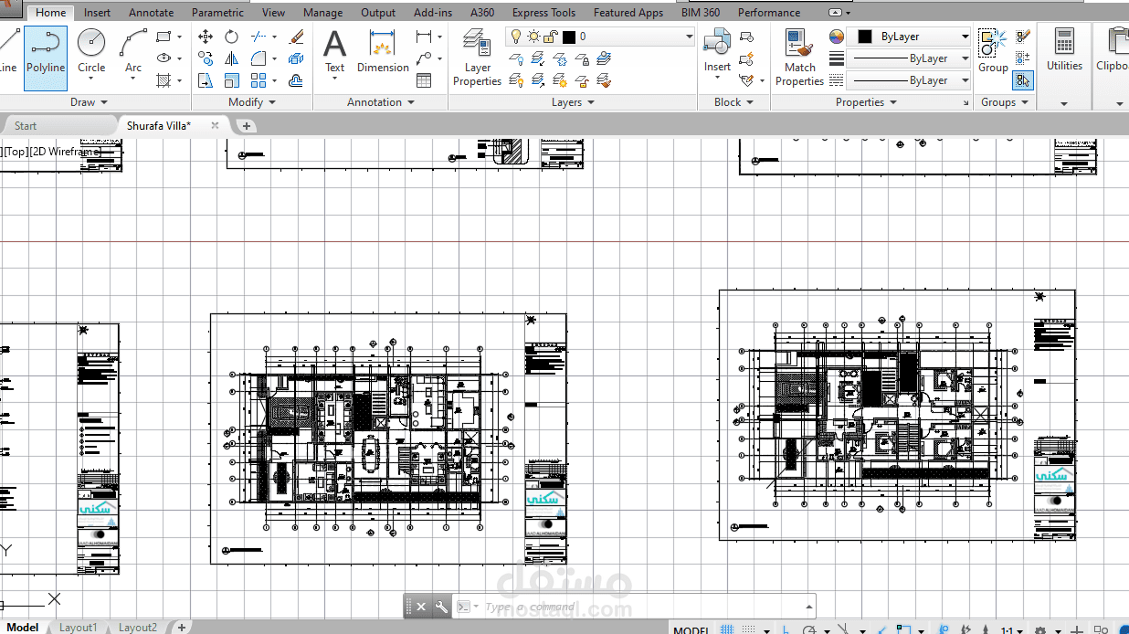 تحويل مخططات من pdf الى Autocad