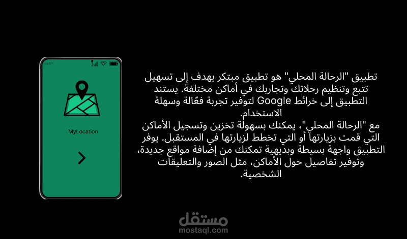 تطبيق إدارة الأماكن الشخصي والسهل الاستخدام