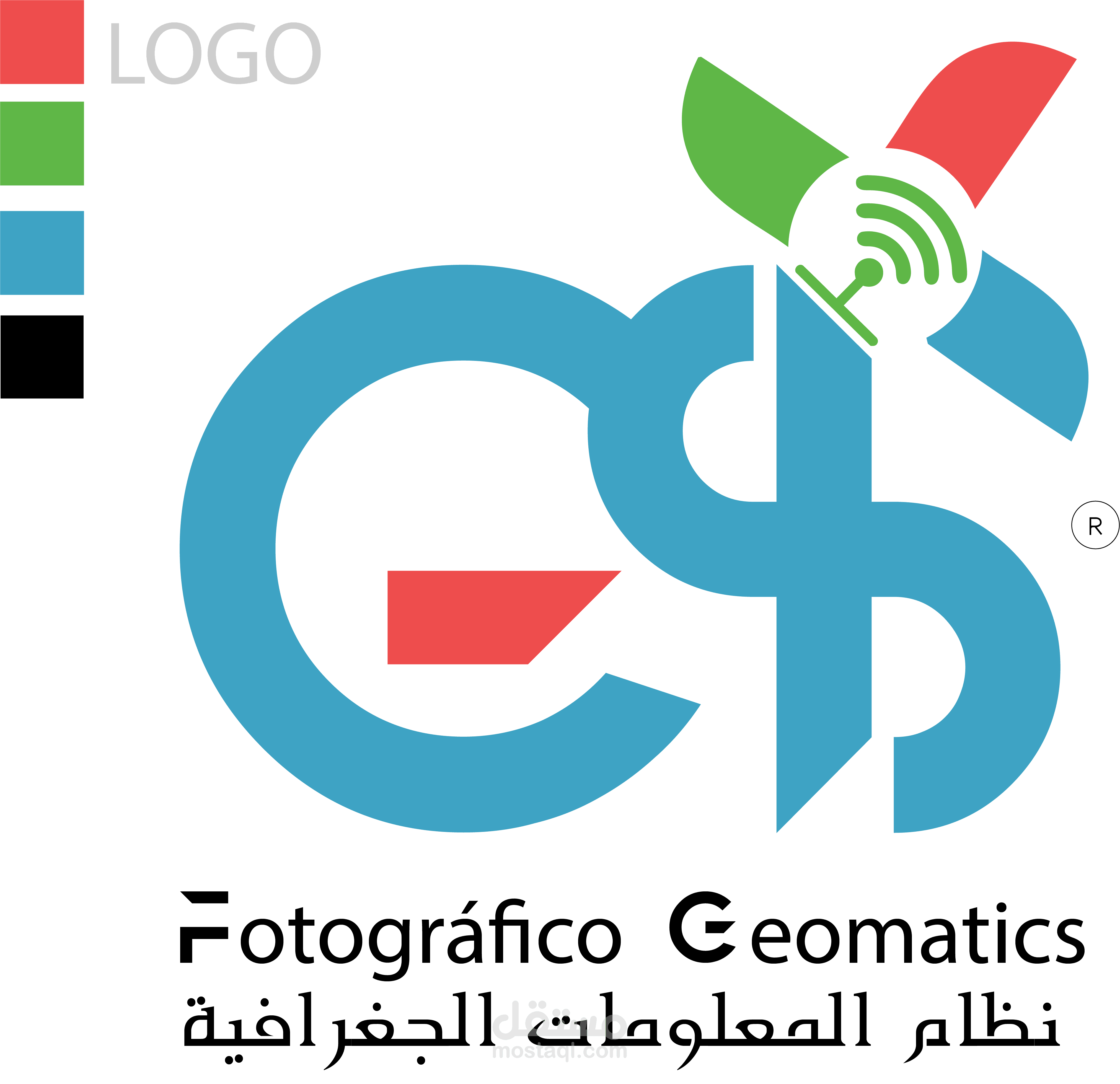 شعار نظام المعلومات الجغرافية GIS