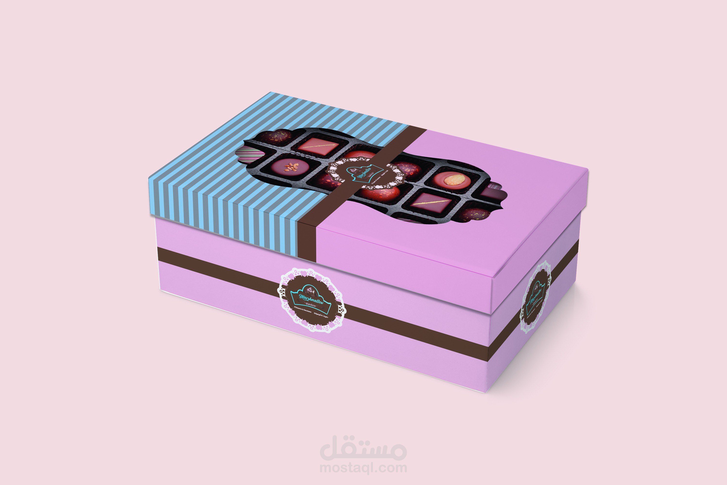 مجموعة علب + box  + اكياس بلاستك