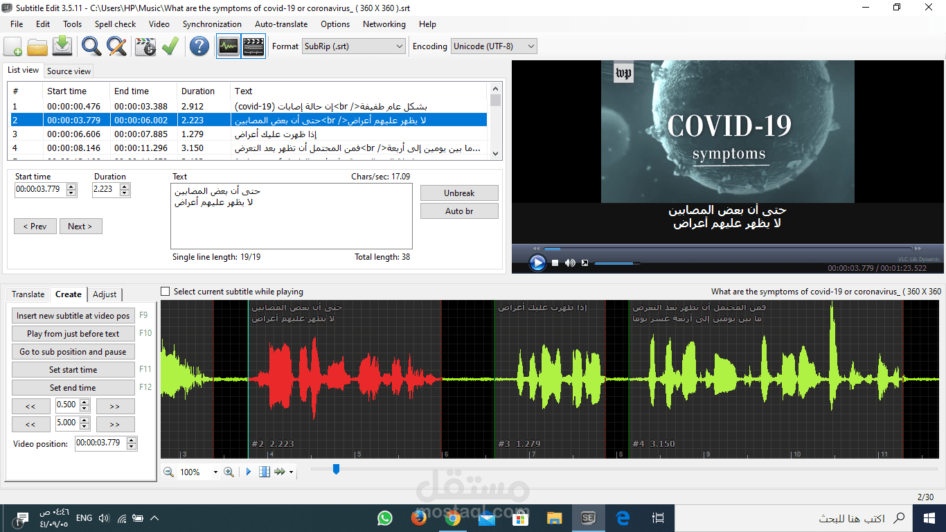 أعراض فيروس كورونا