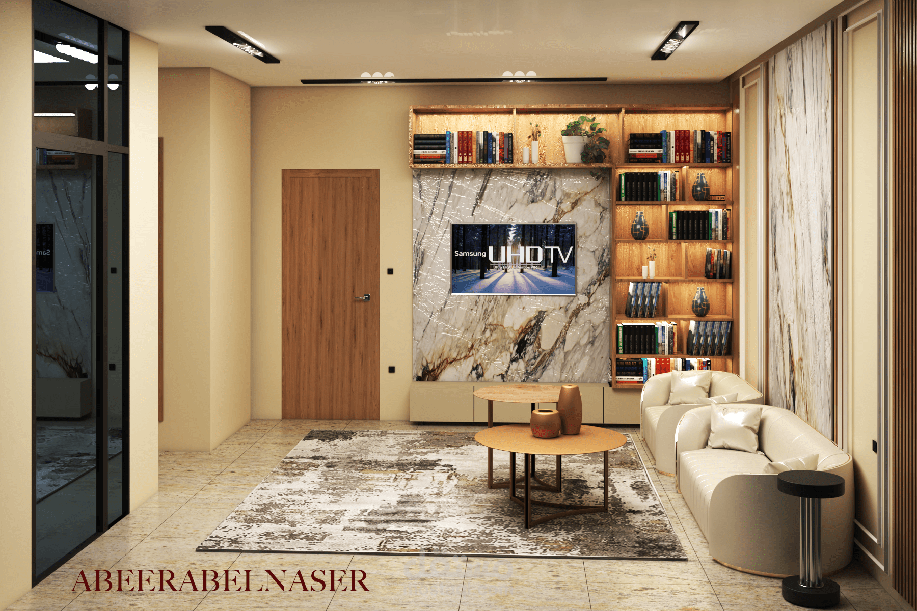 تصميم منزل عصرى بالمملكة العربية السعودية