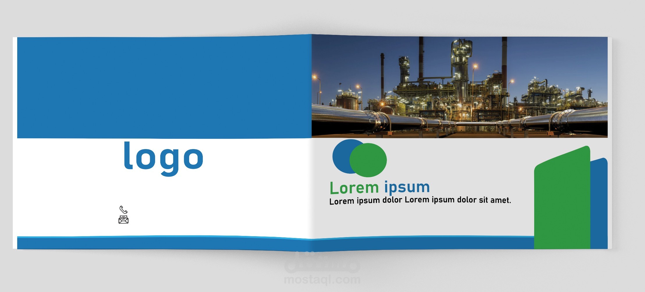 قالب بروفايل شركة