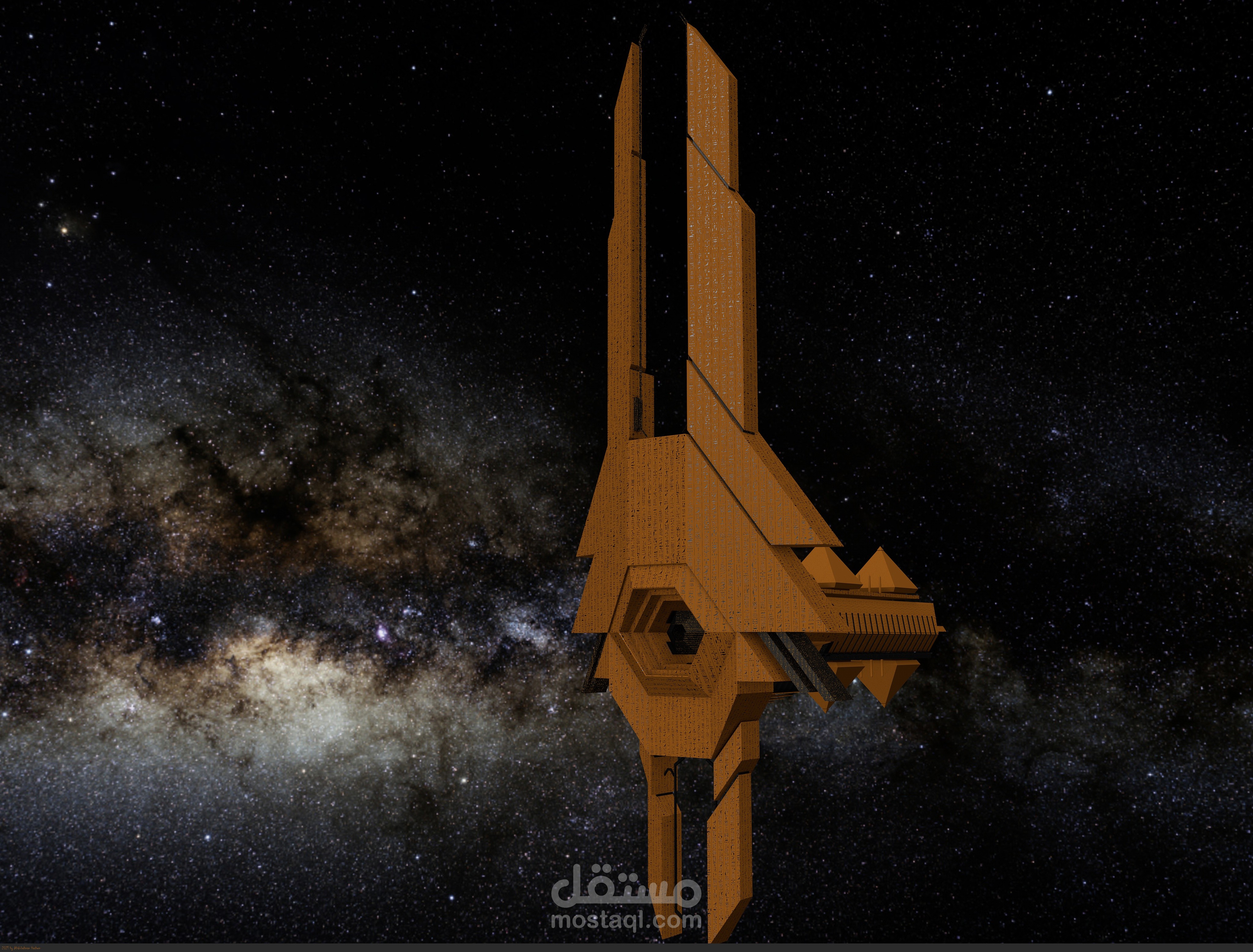 The Pharaoh's Capital Ship | سفينة الفرعون العملاقه