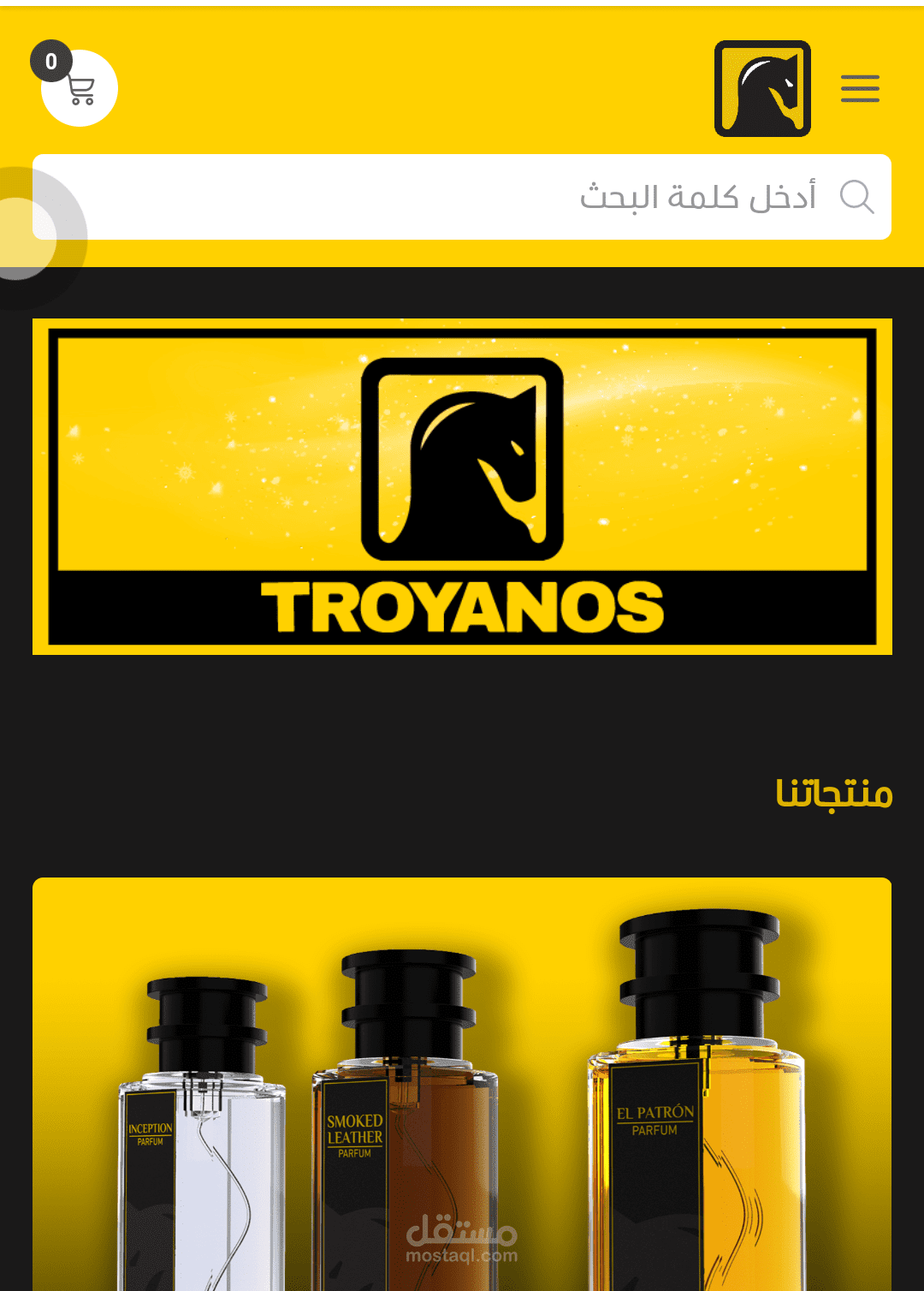 تصميم صفحة  على موقع سلتي