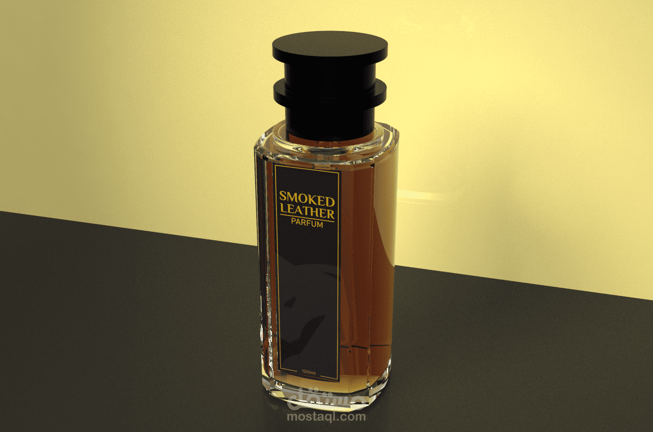 تصميم منتج عطر 3D