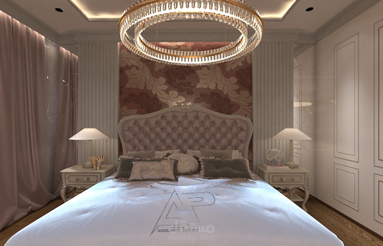 ديكور لغرفة نوم ماستر