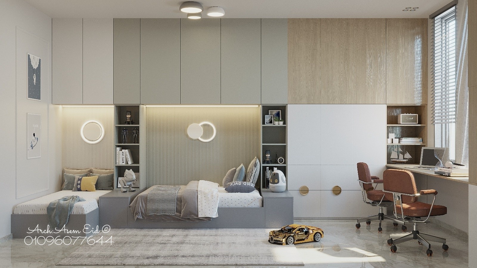 تصميم غرفة اطفال