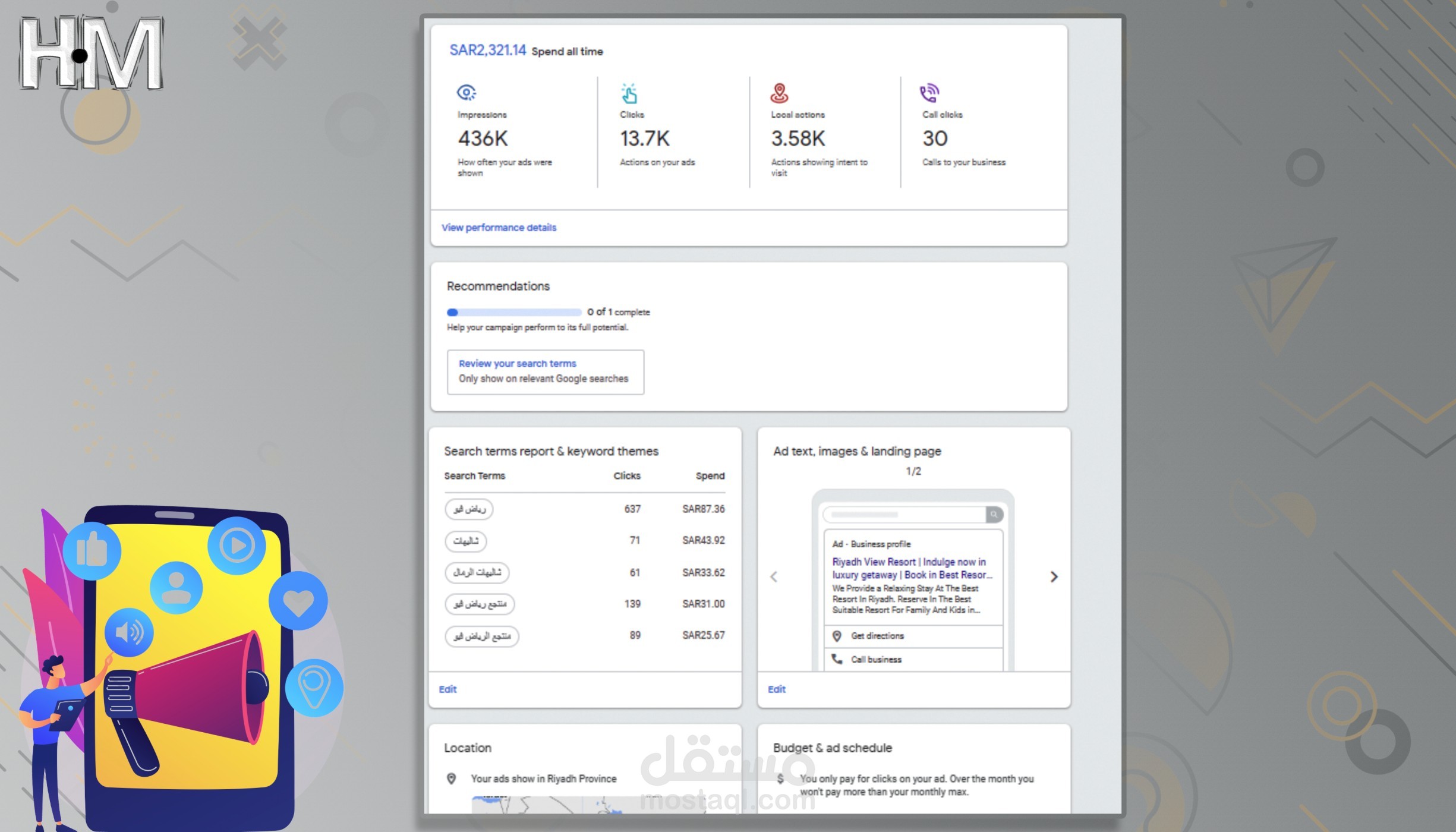 حملة إعلانية علي محرك بحث جوجل Google Ads