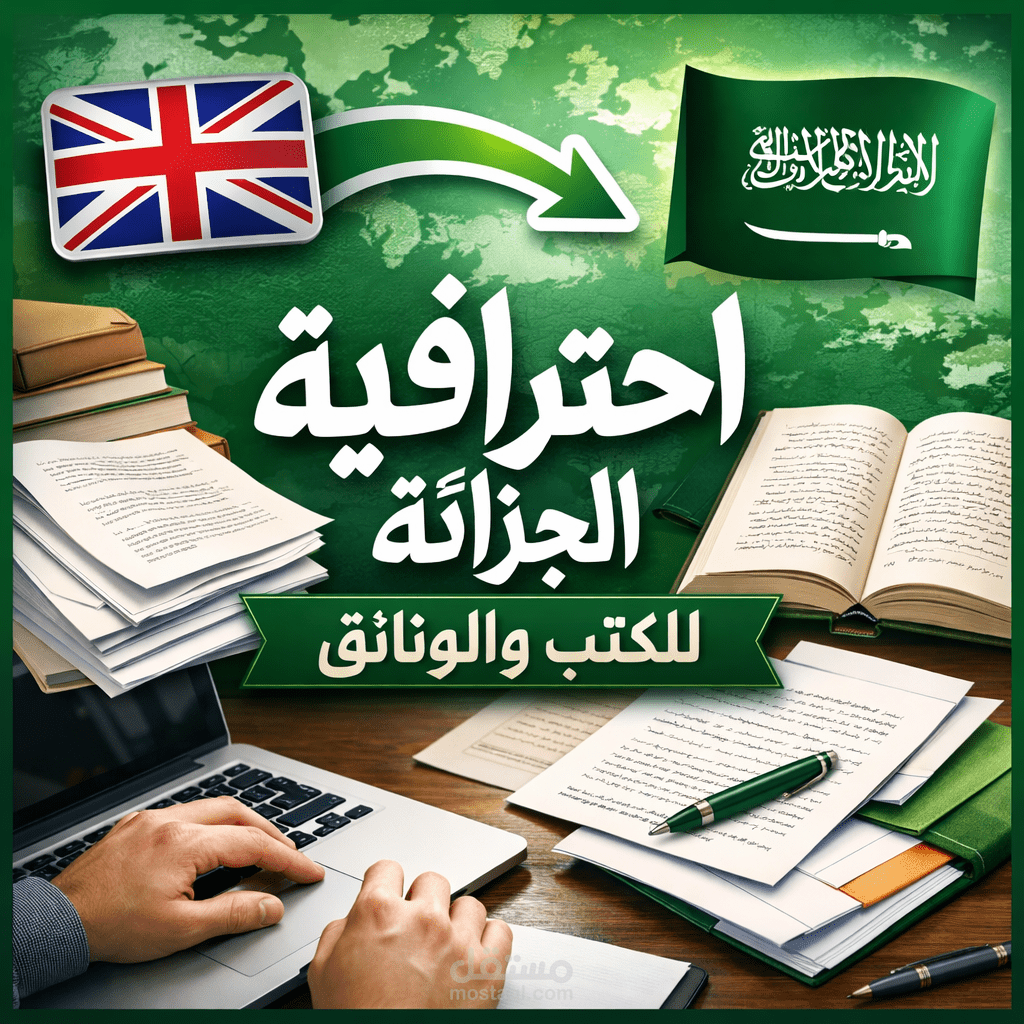 ترجمة الكتب والوثائق الي اللغة العربية