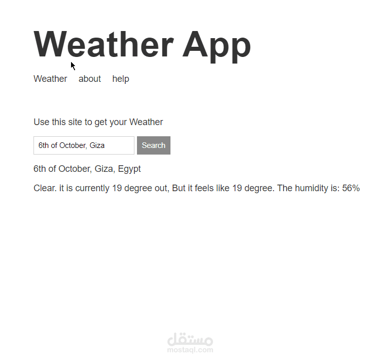 Weather App