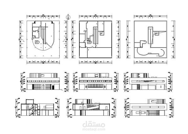 التصميم المعماري والرسم باستخدام الاوتوكاد