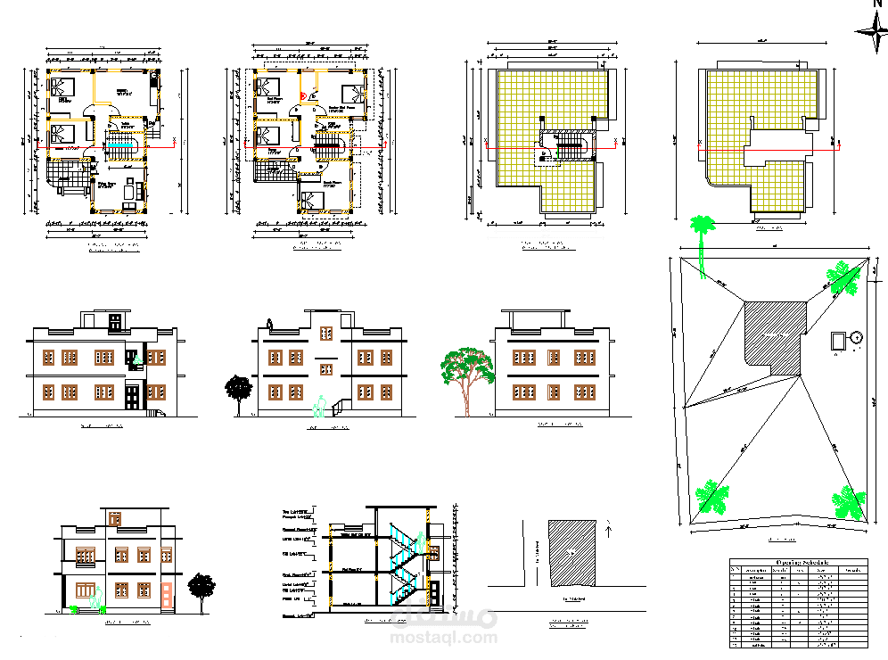 التصميم المعماري والرسم باستخدام الاوتوكاد