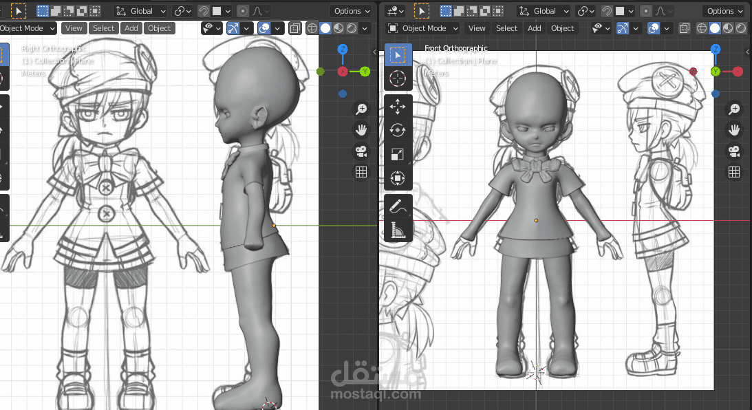 تصاميم شخصيات انيميشن كرتونيه (قيد الاضافه كل فتره اضيف شخصيه جديده)