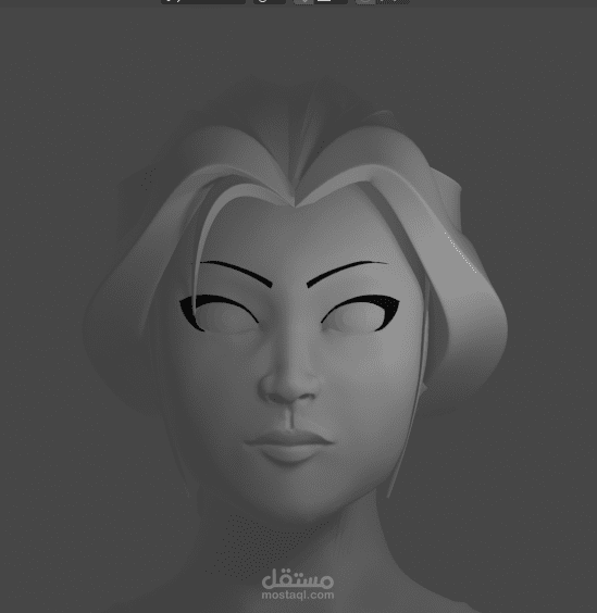 تصميم شخصيه لارا كرافت