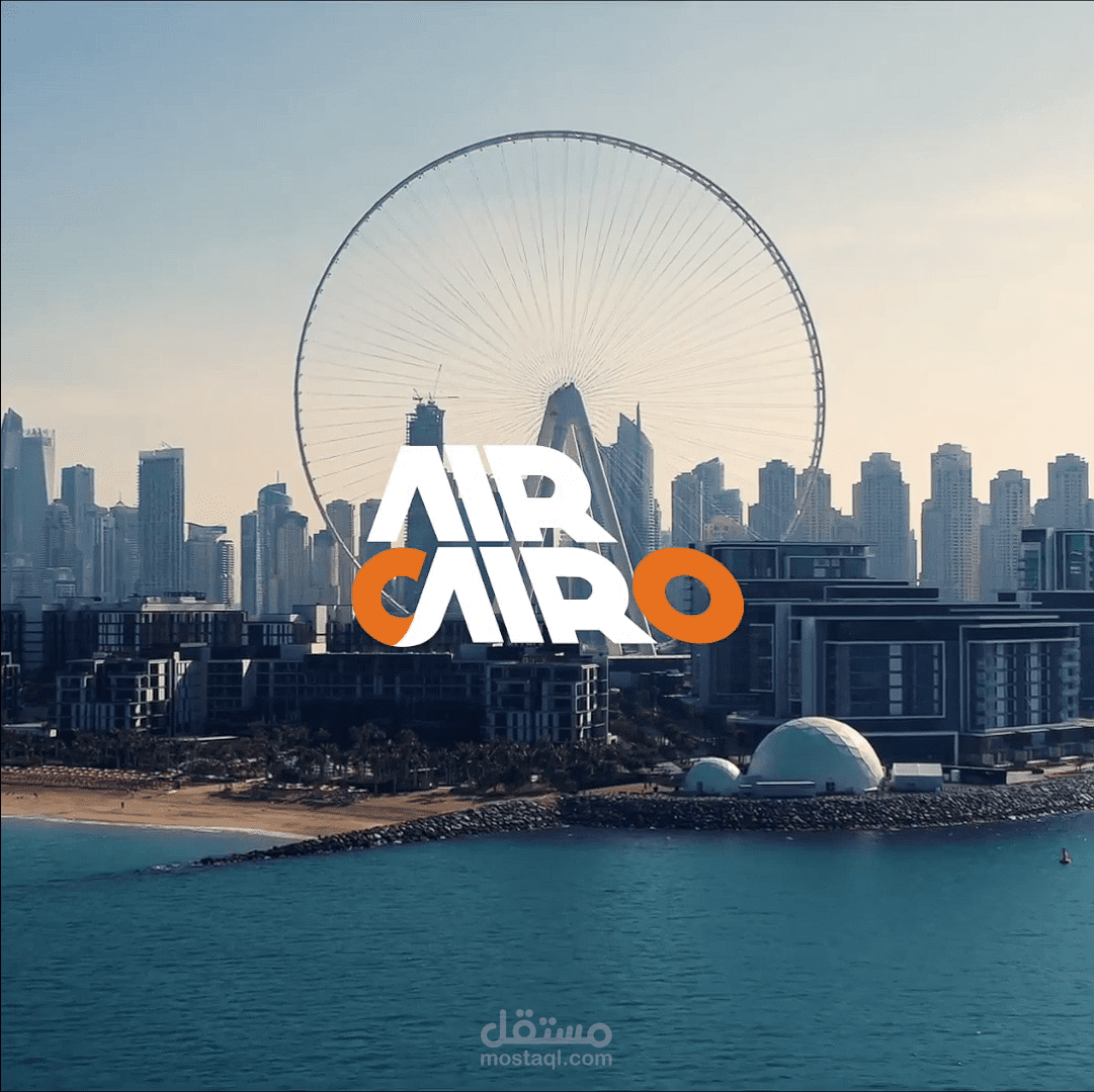 فيديو لإعلان علي السوشيال ميديا لشركة Air Cairo للطياران للإعلان عن بدأت رحلات بين شرم الشيخ ودبي