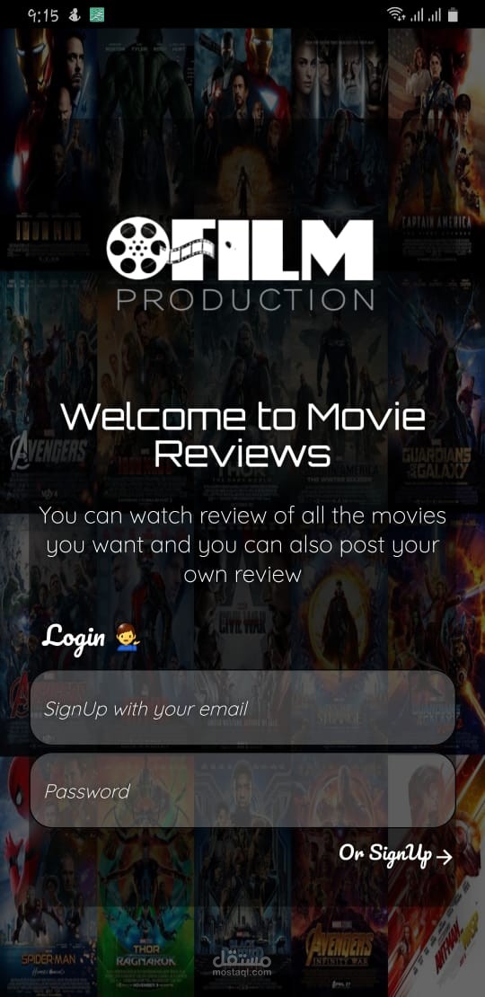 Movie Reviews Application