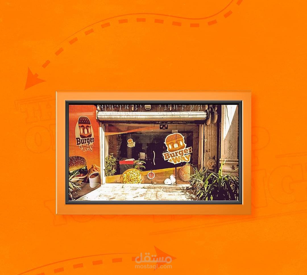 تصاميم هوية مطعم