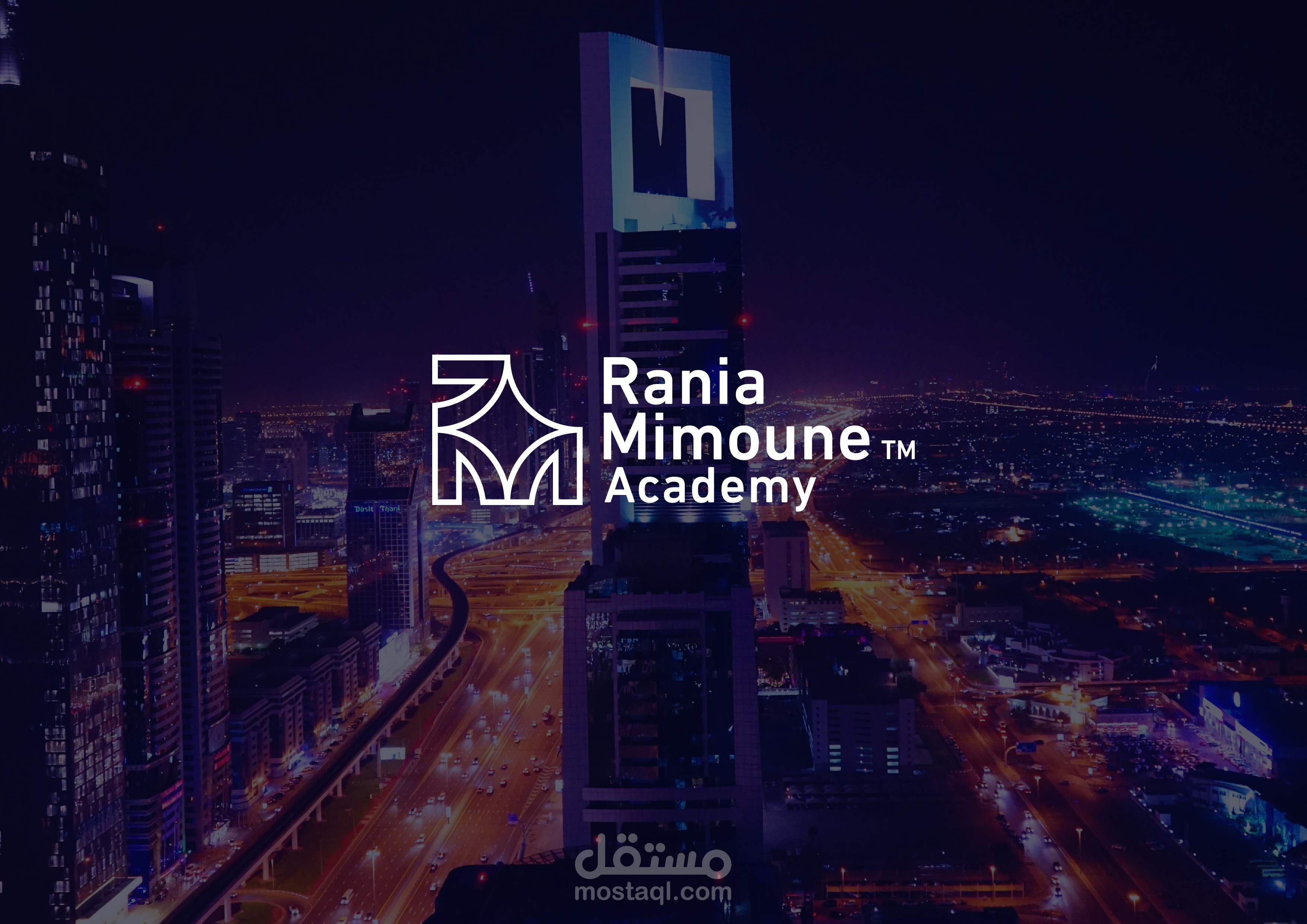 Rania Mimoune Academy - Logo Design