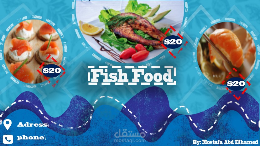 fish resturant banner