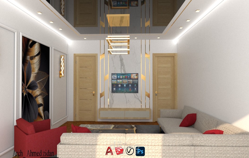 تصميم غرفة ضيافة