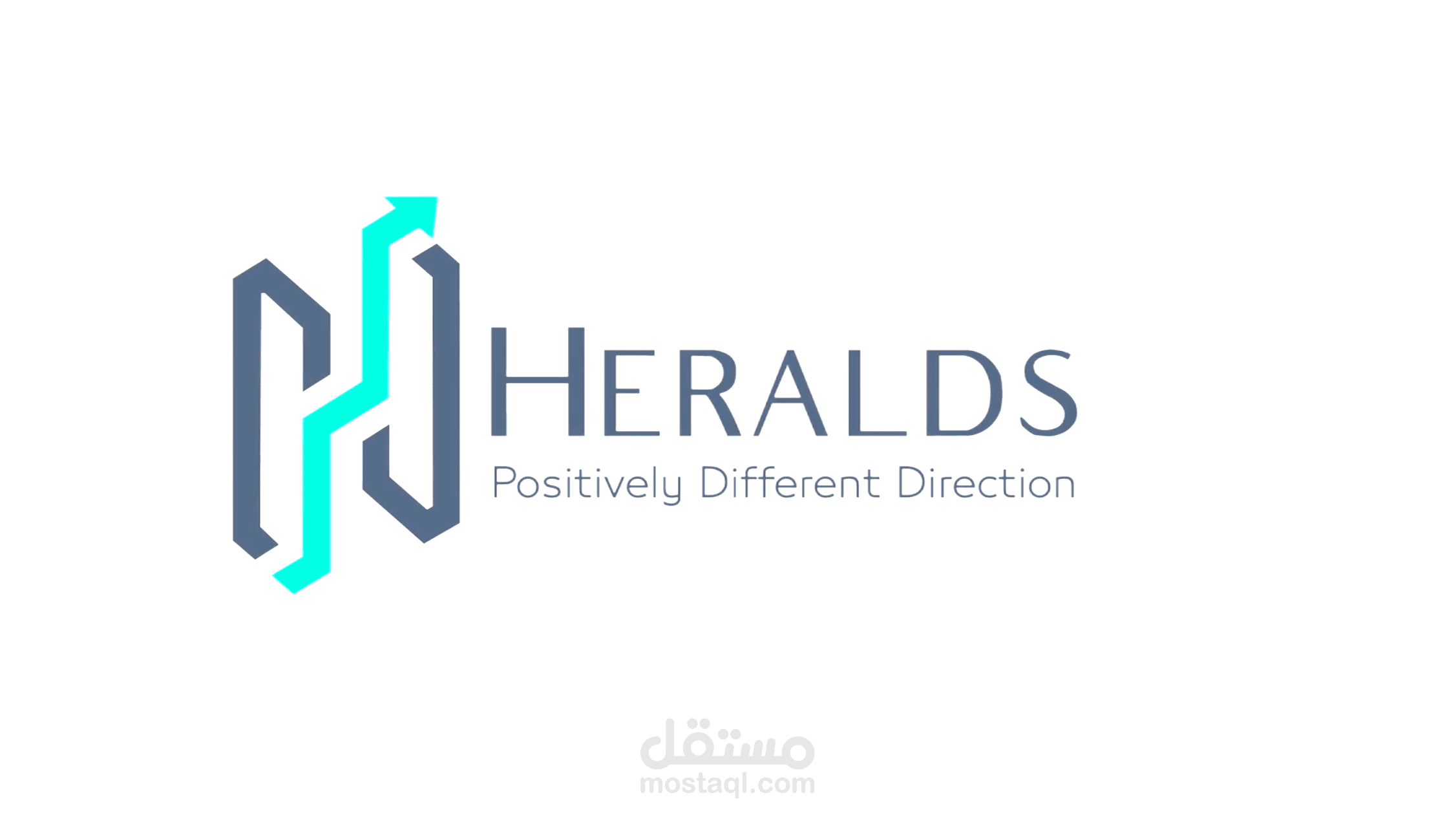تصميم اعلان لشركة تسويق _ heraldsعن خدمات انشاء وتصميم المواقع