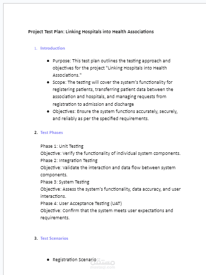 Test plan