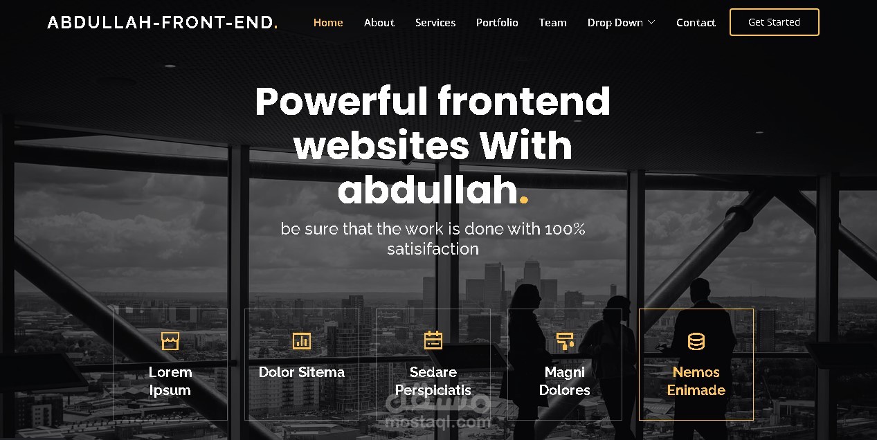 front-end developing