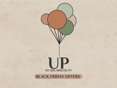 تصميم منشور لعروض الجمعة السوداء – Black Friday