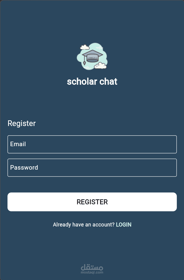 تطبيق Scholar Chat – تطبيق محادثة فورية باستخدام Flutter