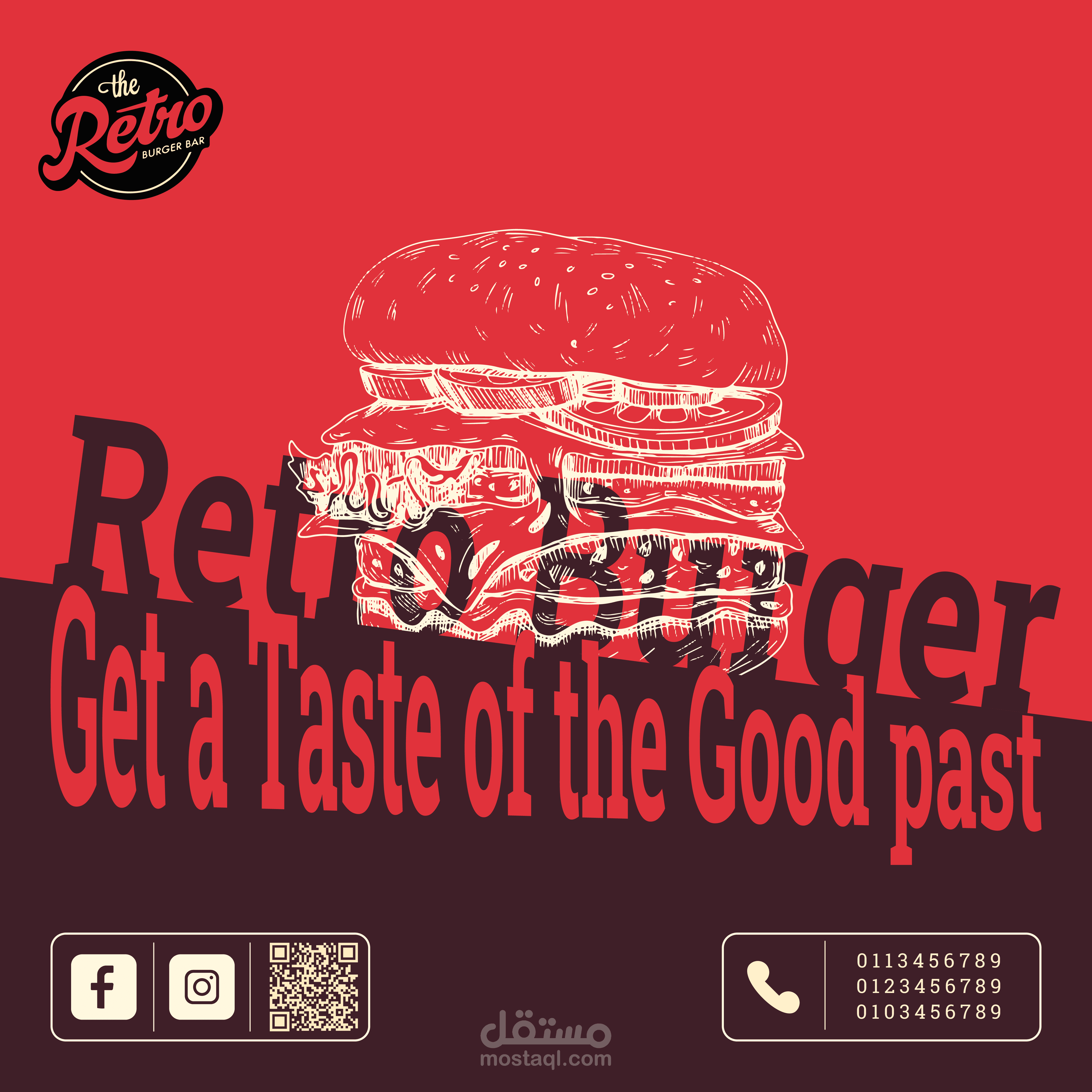Retro Burger