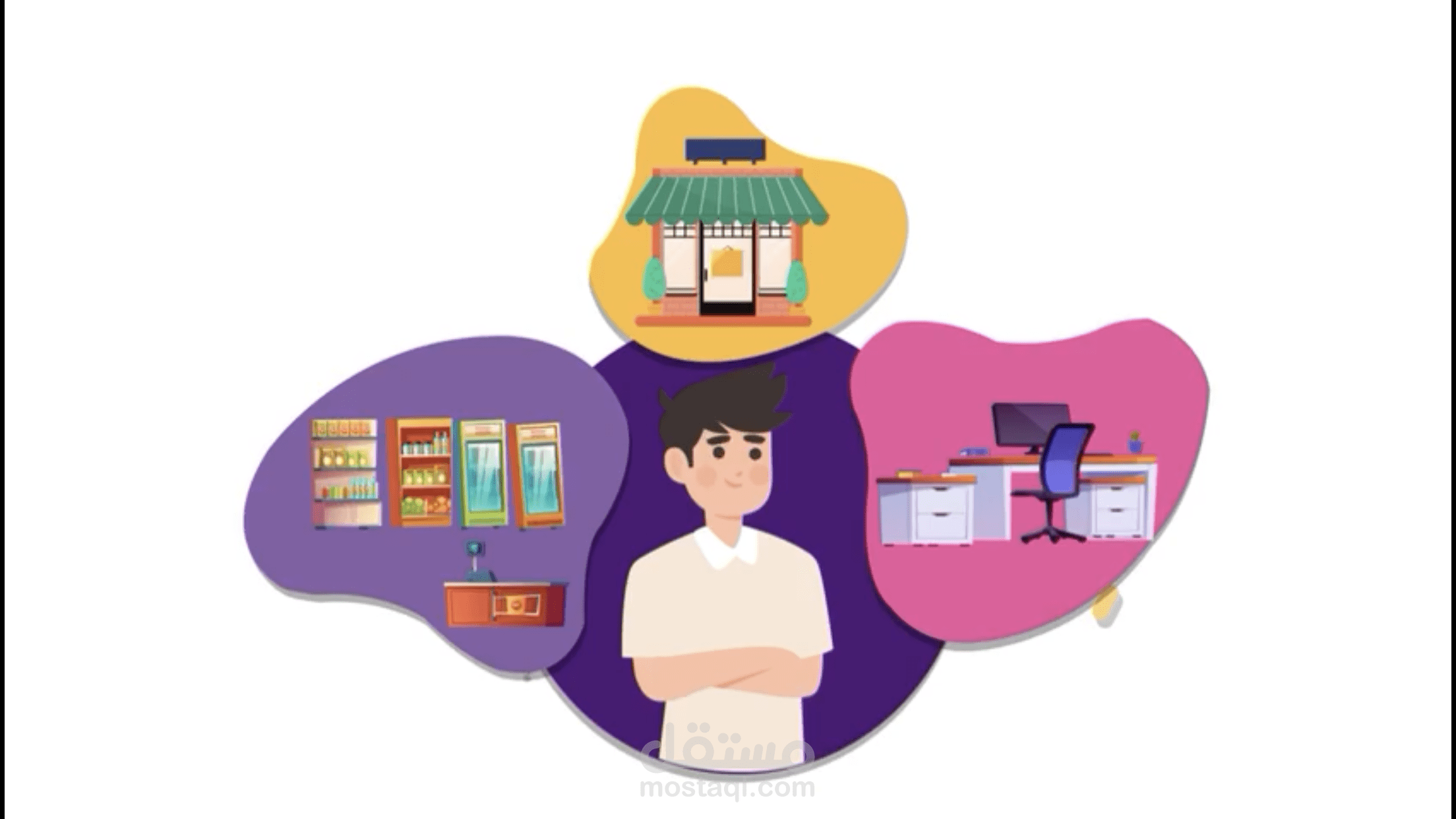 موشن كرافيك لشركة توصيل