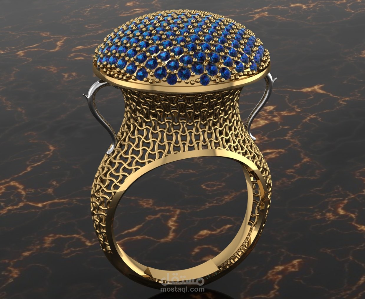 خاتم مجوهرات