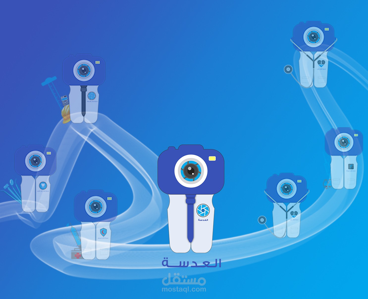 تصاميم العدسة - ADASA Design - سوشل ميديا