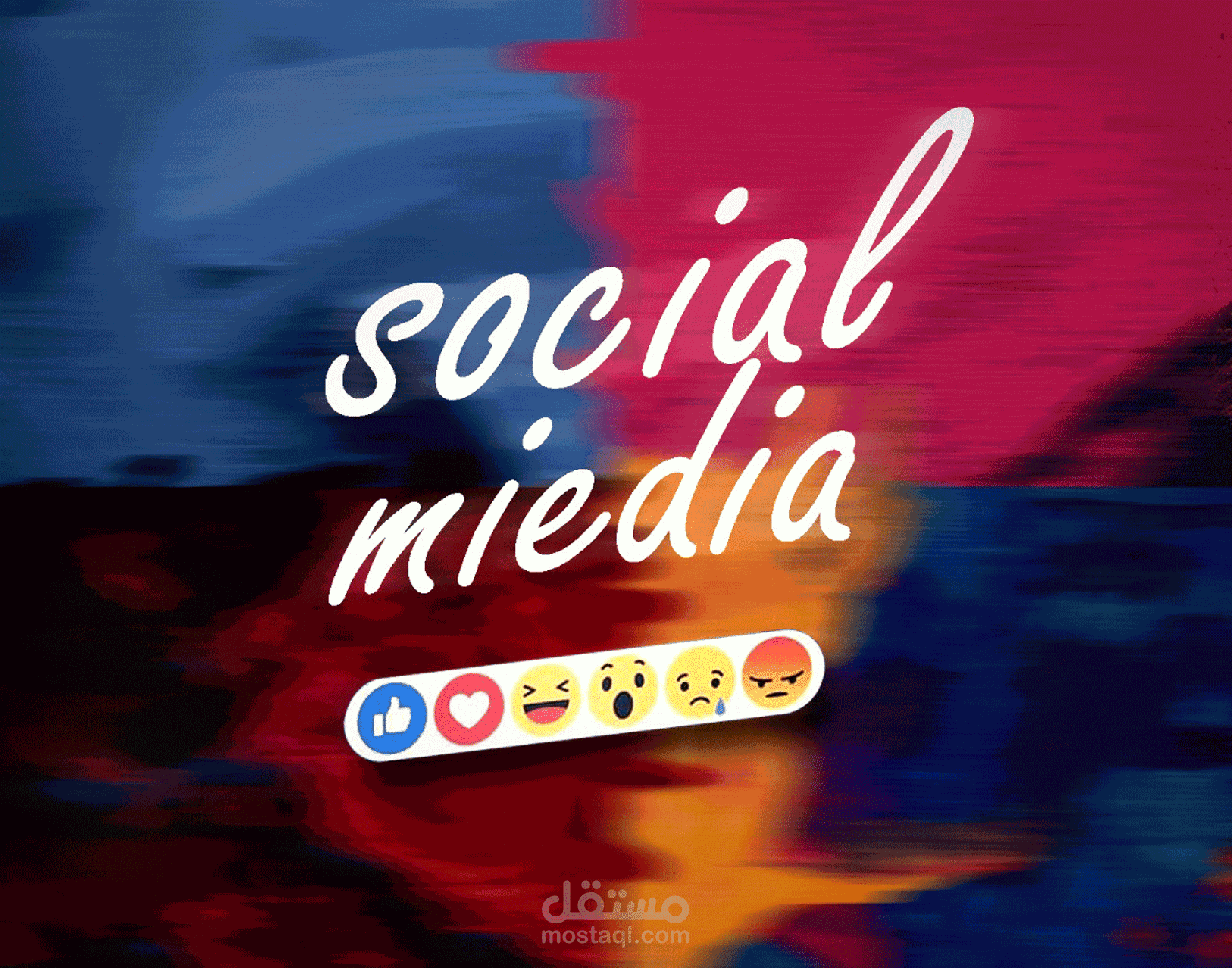 اكثر من 40 تصميم سوشيال ميديا
