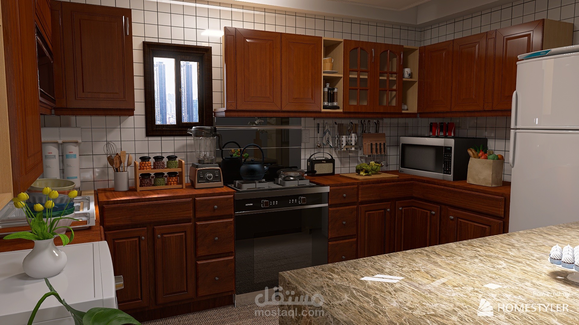 تصميم مطبخ