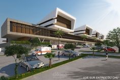 تصميم مستشفى جامعي