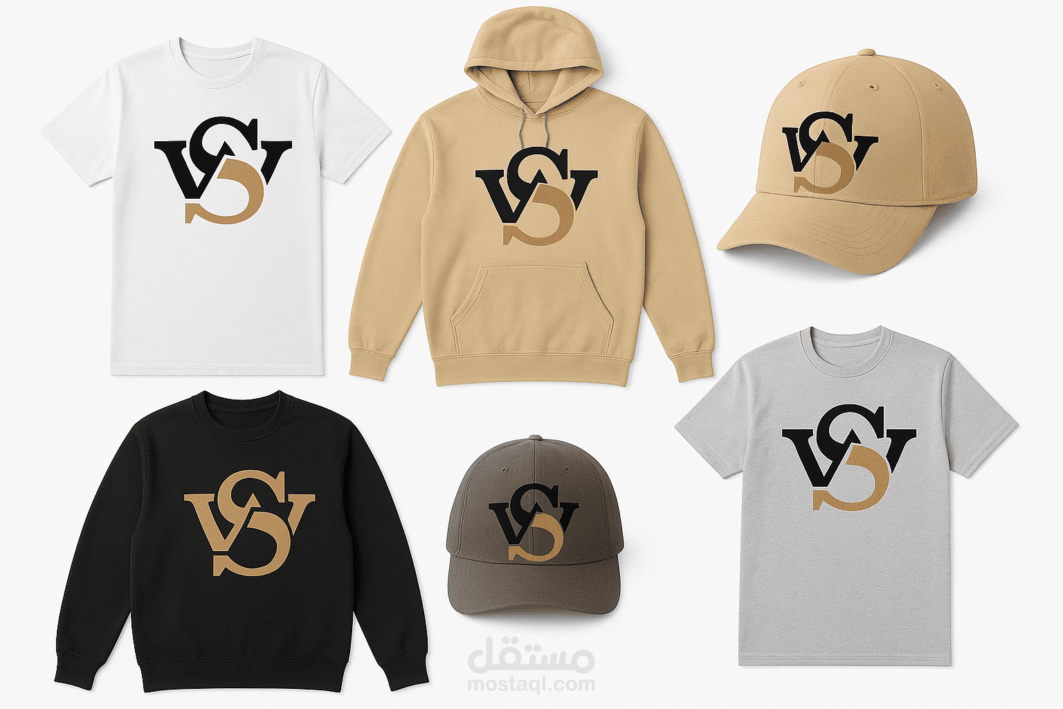 تصميم شعار لعلامة SV