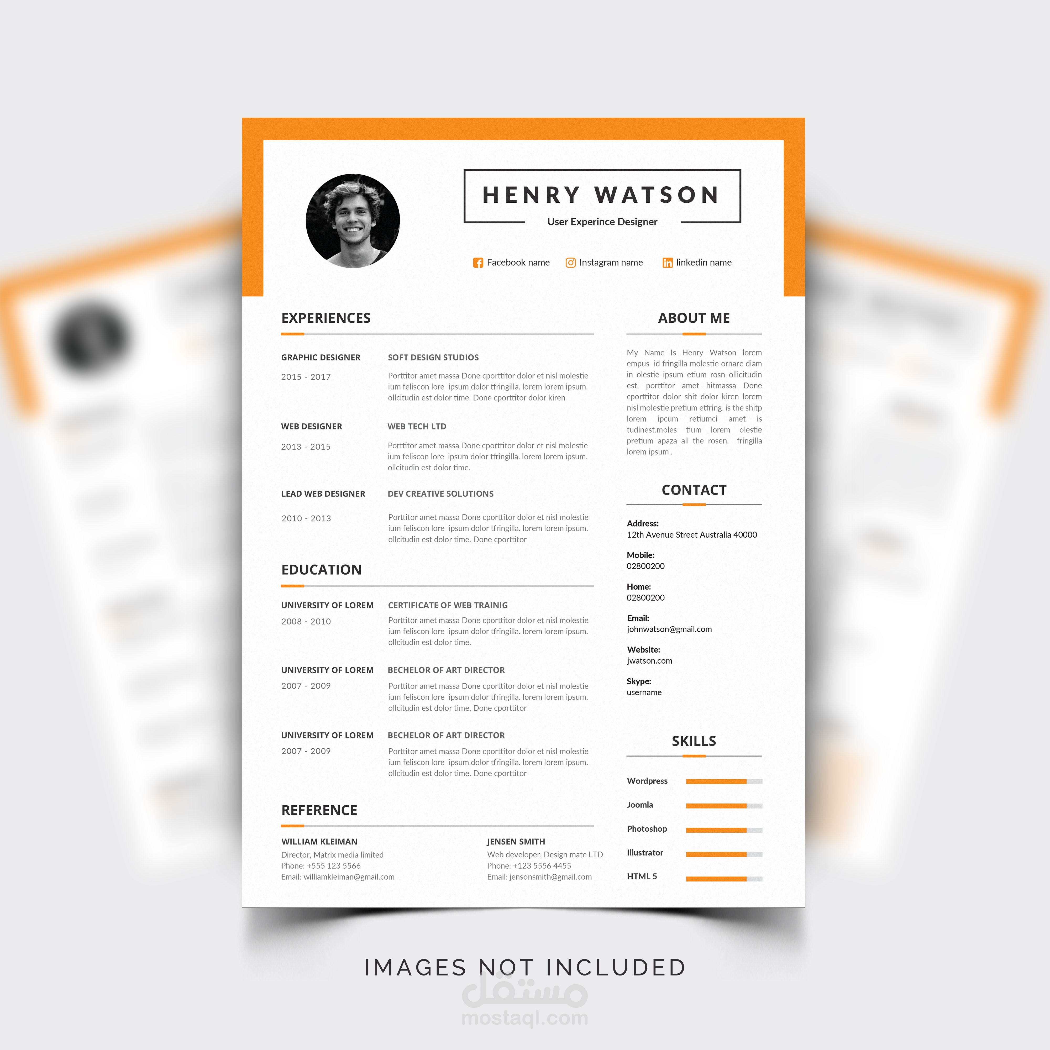 سيرة ذاتية قمت بكتابتها على نظام ATS