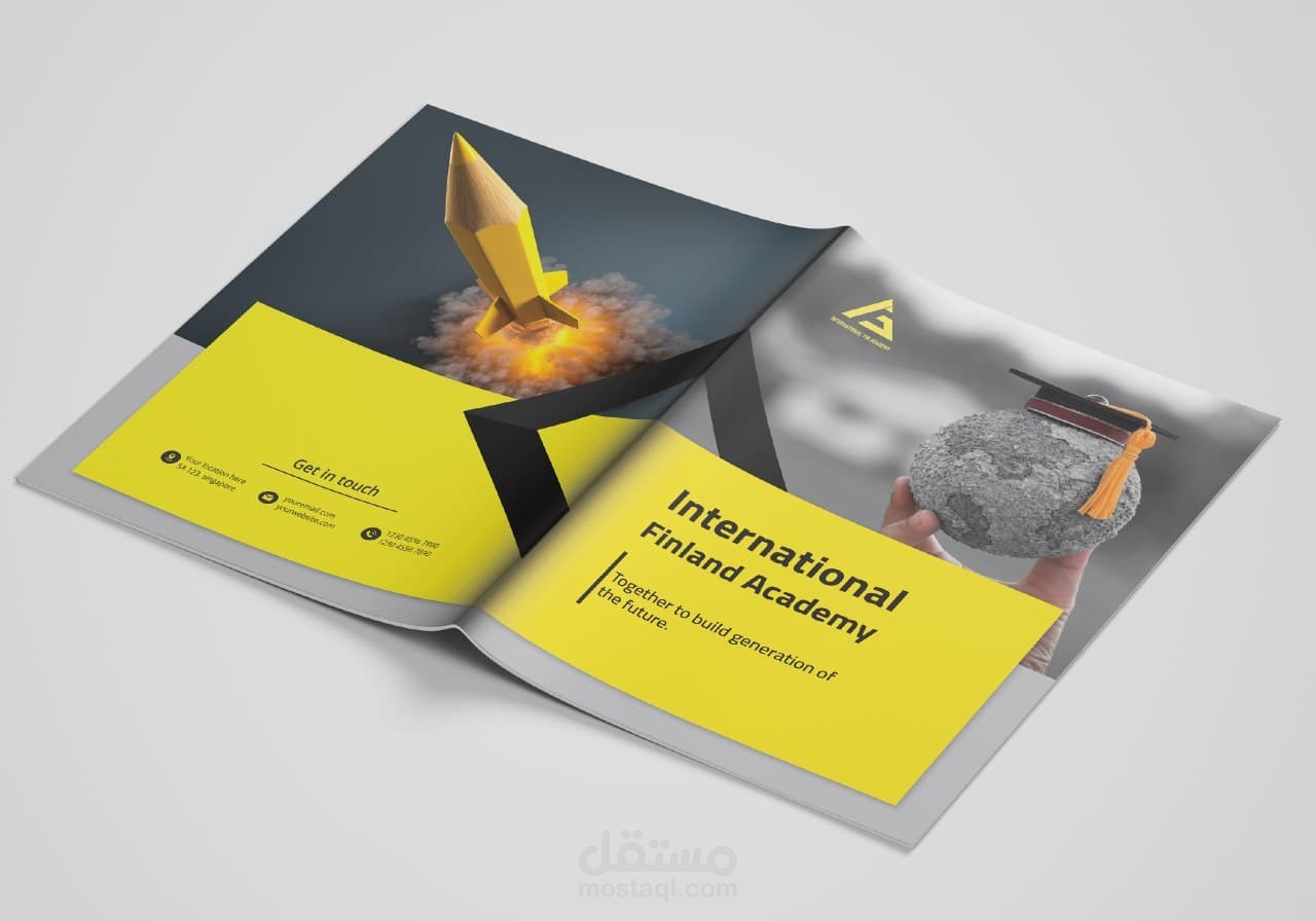 كتابة محتوى بروفايل أكاديمية فنلندا التعليمية